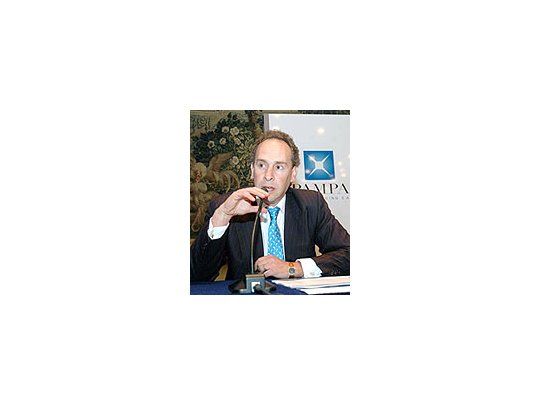 Marcelo Mindlin, en el lanzamiento de laemisión de acciones de Pampa Holdingpor $ 345 millones.
