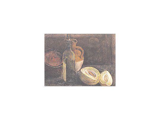 La obra de Eugenio Daneri (1881-1970) es emocional por supincelada cargada de materia, su color severo y la humildadde los objetos que elegía pintar.