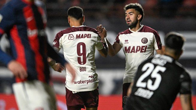 No gana. San Lorenzo no puede sumar de a tres en la Liga Profesional. 