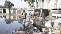 Grave. Inundaciones y anegamientos, la postal de la ciudad carioca.
