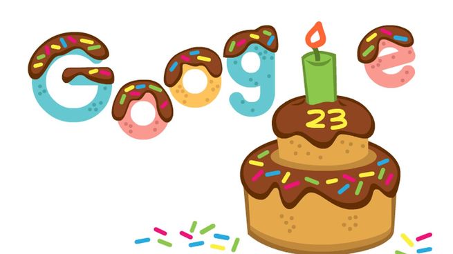 Google celebra su aniversario.&nbsp;