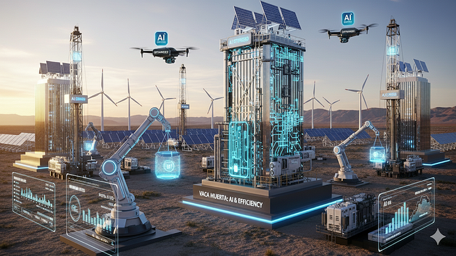La propuesta es ambiciosa: que Argentina se convierta en un laboratorio global de inteligencia artificial aplicada a la energía, con Vaca Muerta como plataforma de prueba.