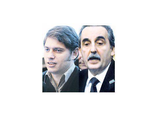 Axel Kicillof y Guillermo Moreno