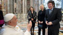 milei se reunira con el papa francisco y georgia meloni en el cierre de su gira internacional