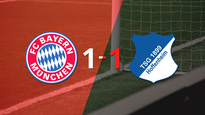 bayern munich logro sacar el empate de local frente a hoffenheim