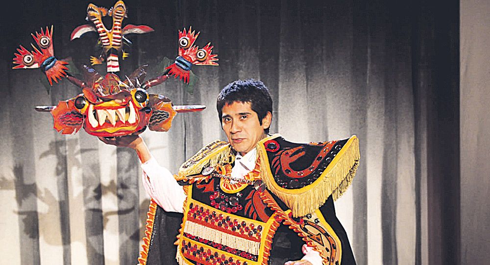 "El bulul&uacute;", la pieza que actualmente presenta Osqui Guzm&aacute;n en la cartelera porte&ntilde;a.&nbsp;