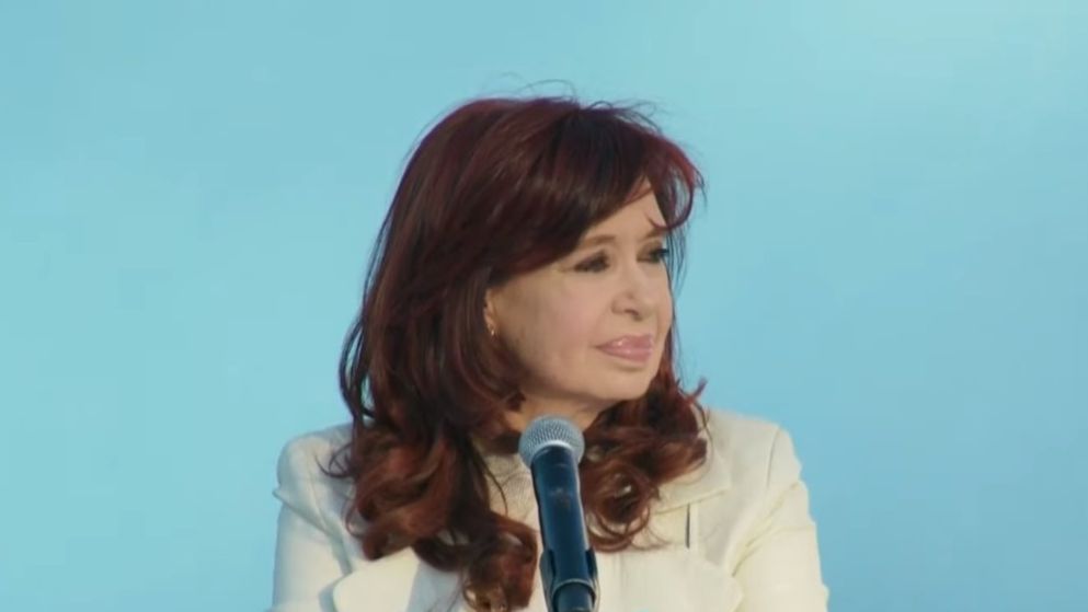Cristina Kirchner reapareció en Quilmes.