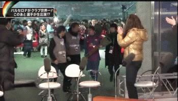 La disparatada entrevista a Messi en Japón