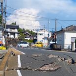 El sismo alcanzó una magnitud de 7,1 y activó una alerta de tsunami en el sur de Japón.