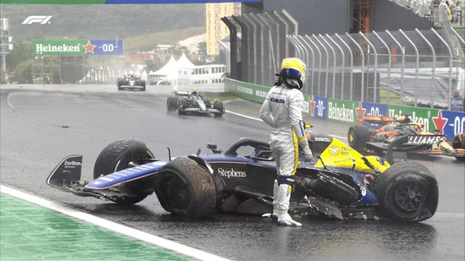 Cuánto dinero perdió Williams por los choques de Colapinto