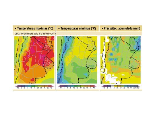 El calor no cede en las áreas agrícolas