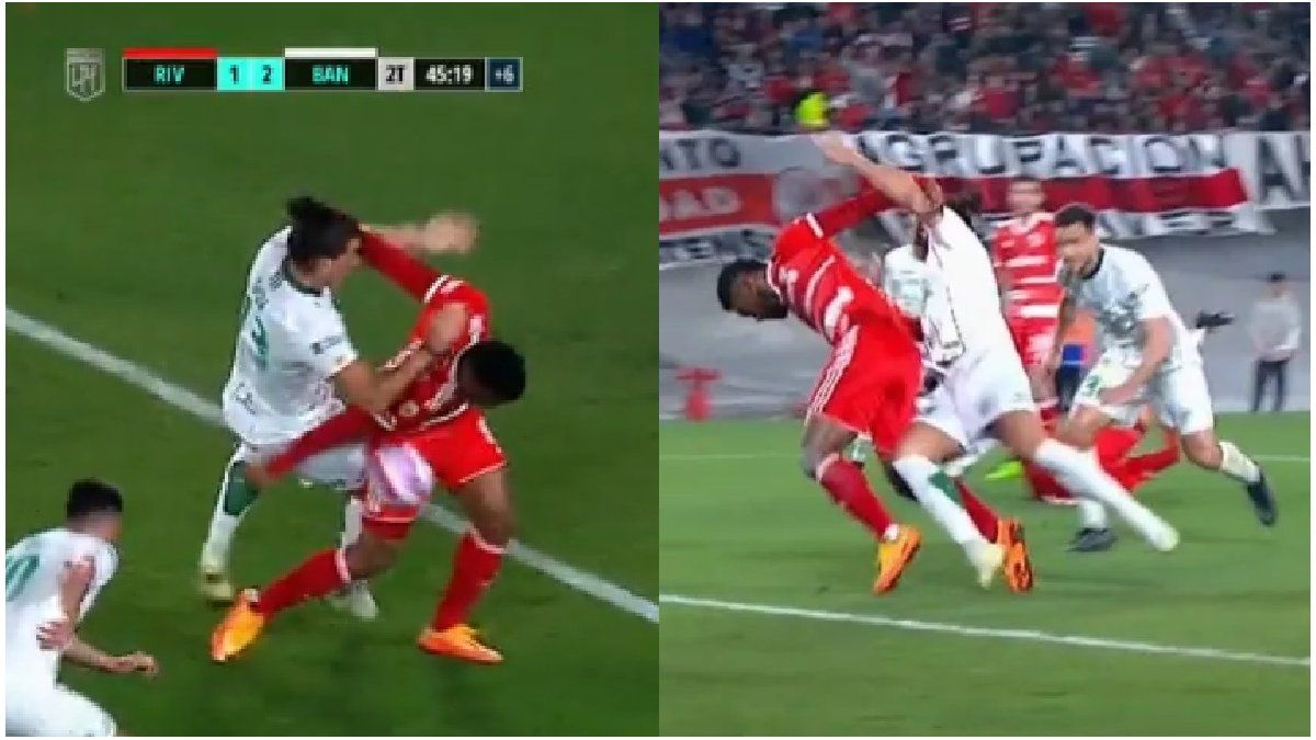 After Borja’s penalty that the VAR did not want to review, how long has it been since River got a penalty?