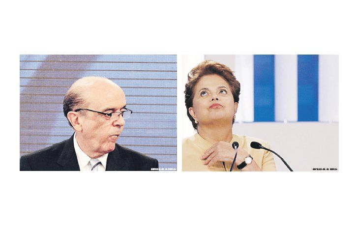 José Serra y Dilma Rousseff intercambiaron acusaciones y golpes bajos durante el último debate televisado del lunes a la noche. De propuestas, poco y nada.