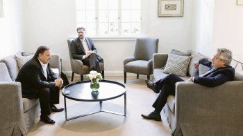 Alberto Fernández, Quintela y un pedido de tranquilidad