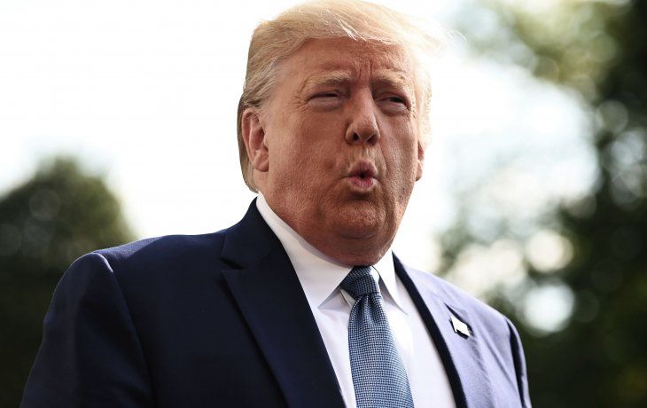 El presidente de EEUU, Donald Trump.