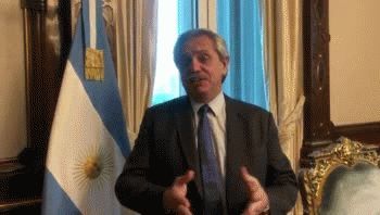 Alberto Fernández felicitó a Marcelo Tinelli por su asunción en San Lorenzo