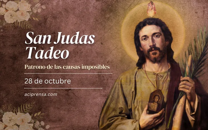 El Santoral Católico celebra hoy a San Judas Tadeo. El Santoral Católico celebra hoy a San Judas Tadeo.