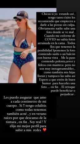 Wanda Nara responded to those who criticize her body