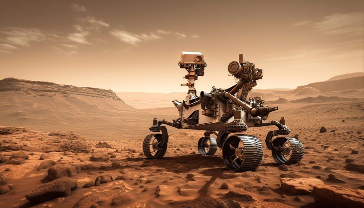 El robot Perseverance de la NASA forma parte de la misión Mars 2020.