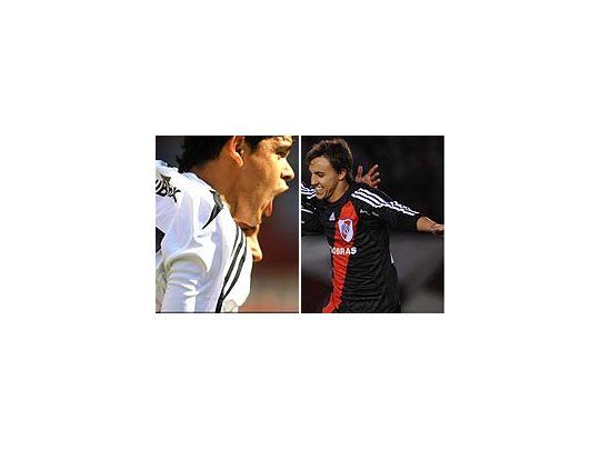 Dupla. Buonanotte y Bou se entendieron bien en el partido ante Gimnasia.