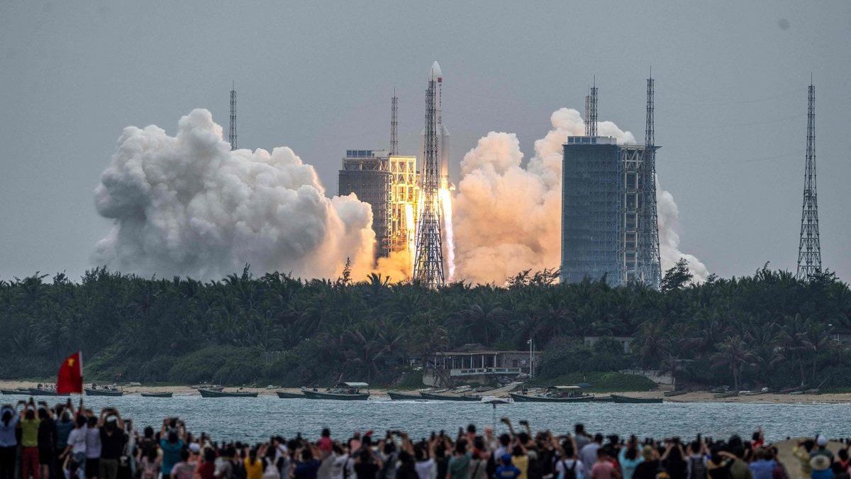 Córdoba se salvó: restos del Cohete Chino Long March 5B cayeron sobre el Océano Índico