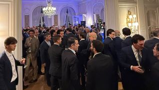 El agasajo se llevó a cabo en la sede de la Embajada de Argentina en París.&nbsp;