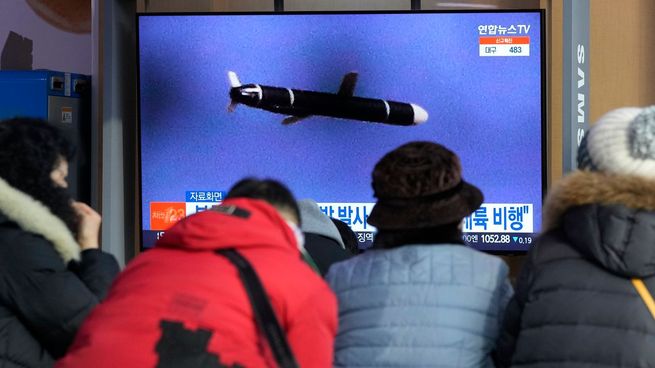 Corea del Norte realizó en enero cinco pruebas de misiles.