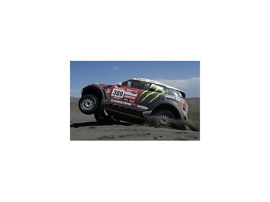 Se largó la tercera etapa del Dakar.