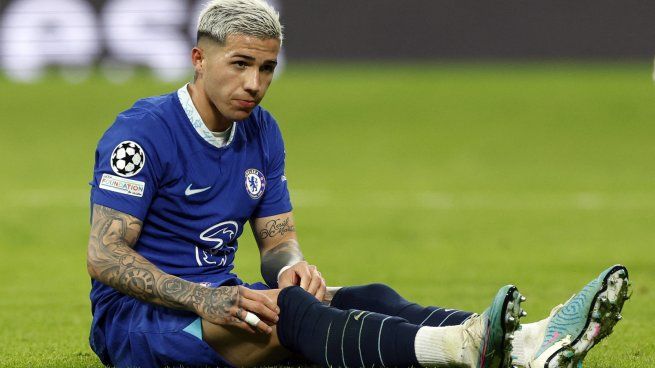 Enzo Fernández, en un momento complejo tras su llegada a Chelsea.