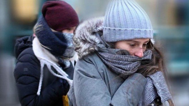 Las temperaturas no llegaran a los 10 grados. 