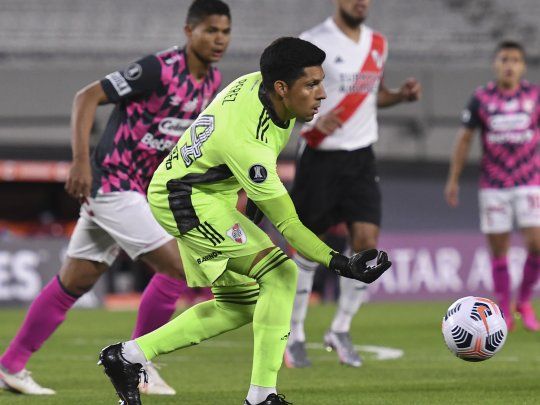Enzo Pérez, la figura esteral de la victoria de River en la Libertadores.