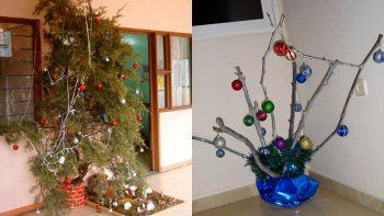 Enalgunos casos, la decoración del árbol de Navidad puede ser polémica.