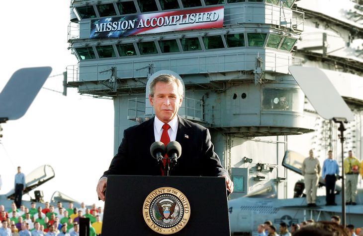 Declarar “El fin de la inflación”, cuando el incremento de los precios ronde el 1%, puede convertirse en el “Misión Accomplished” de Goorge Bush (hijo) Declarar “El fin de la inflación”, cuando el incremento de los precios ronde el 1%, puede convertirse en el “Misión Accomplished” de Goorge Bush (hijo)