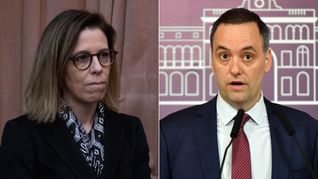 Laura Alonso cruzó al vocero presidencial y candidato libertario, Manuel Adorni.&nbsp;