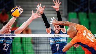 Argentina perdió con Países Bajos en el Mundial de voley.