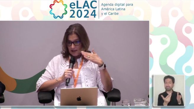 Maryleana Méndez, secretaria general de la Asociación Interamericana de Empresas de Telecomunicaciones.