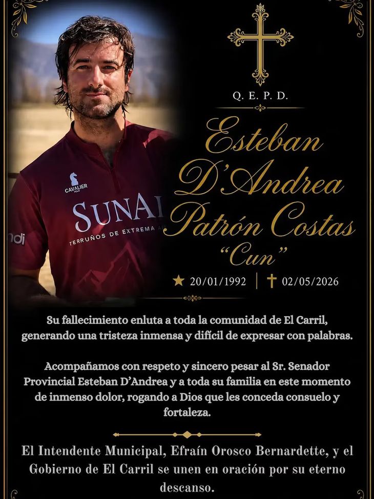 La noticia generó un fuerte impacto entre colegas, clubes y allegados, que expresaron su pesar por la pérdida de un jugador joven y activo dentro de una disciplina que hoy lamenta una muerte inesperada.