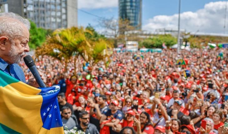 El expresidente de Brasil Lula da Silva podría ganar en primera vuelta.