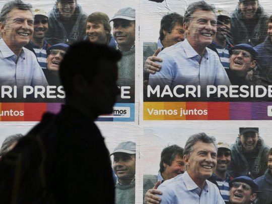 Postales de 2015. Afiche de campaña de Mauricio Macri.