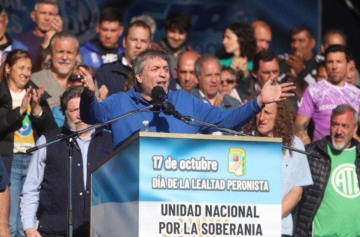Máximo Kirchner, diputado nacional y presidente del PJ bonaerense. 