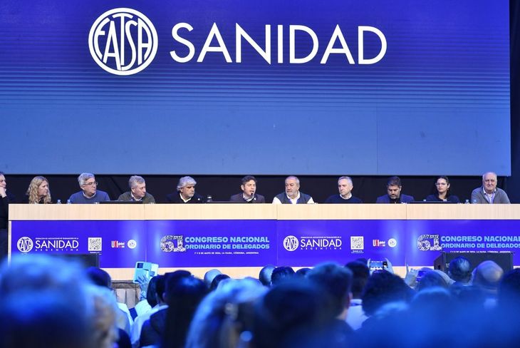 El congreso de la Sanidad tuvo como invitado a Axel Kicillof. El congreso de la Sanidad tuvo como invitado a Axel Kicillof.