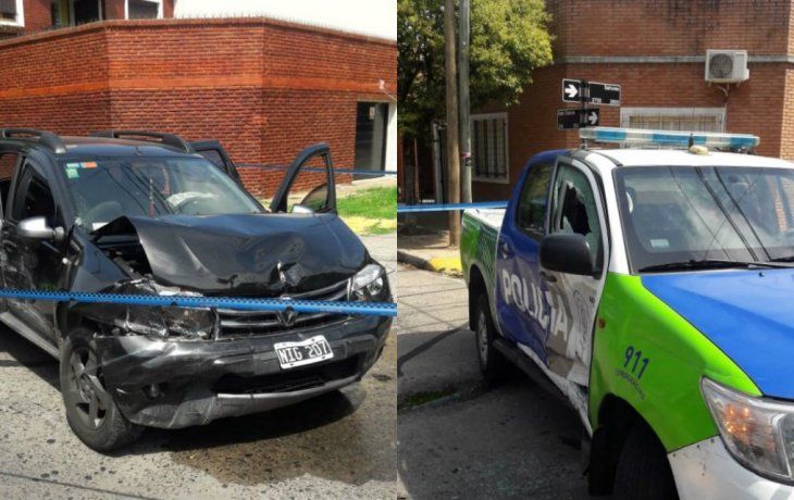 asesinaron a un policia tras asalto a una financiera a metros de la quinta de olivos