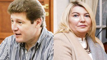 Gustavo Melella y Rosana Bertone