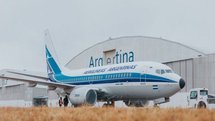 Aerolíneas Argentinas Presentó Su Avión Con Diseño Retro 4259