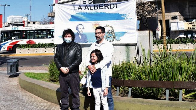 Campaña.&nbsp; Javier Milei cerrará su campaña en Parque Lezama.