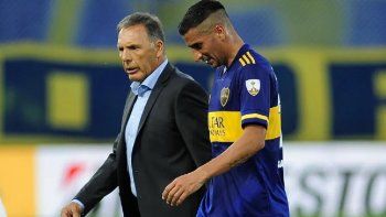 boca: russo definio al reemplazante de almendra para enfrentar a atletico mineiro