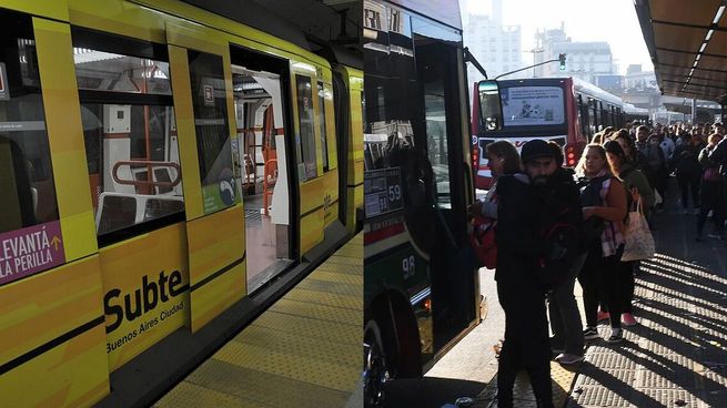 En el caso del Subte, la tarifa pasará de $757 a $832