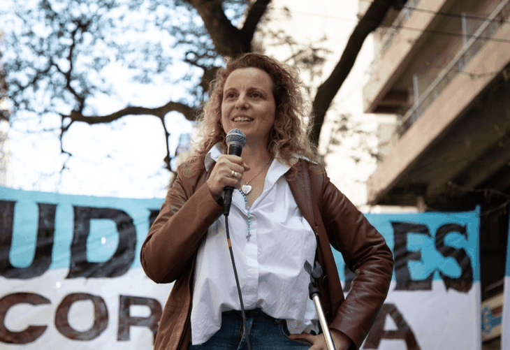 Maia Volcovinsky (judiciales) es número puesto si se decida que haya una mujer en el futuro triunvirato de la CGT. Maia Volcovinsky (judiciales) es número puesto si se decida que haya una mujer en el futuro triunvirato de la CGT.