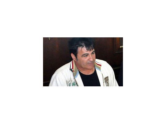 Antonio Fusca durante su asunción en el club.