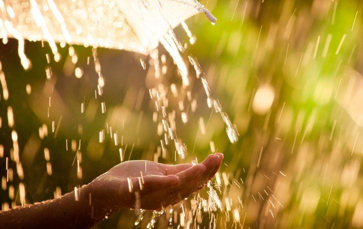 Lluvia.